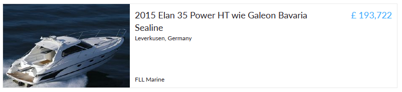 Elan 35 Power HT wie Galeon Bavaria Sealine-3