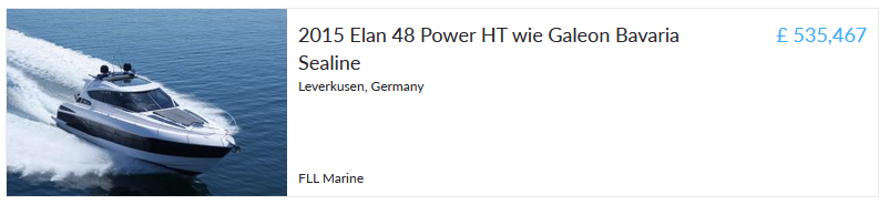 Elan 48 Power HT wie Galeon Bavaria Sealine-1